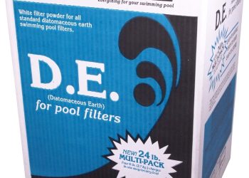 Robelle 24-Pounds Premium D.E. for Pool Filters, Diatomaceous Earth DE Pool Filter Powder, Made in
