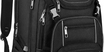 18.4 Laptop Backpack for Men, 60L Extra Large Gaming Laptops Backpack with USB Charger Port,TSA